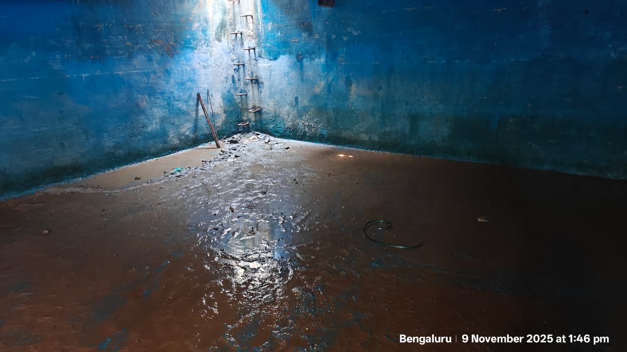 Sump & Tank - Before